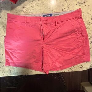 Old Navy Pink Bermuda Shorts Casual Cotton Blend